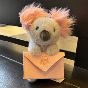 Koala with message jellycat